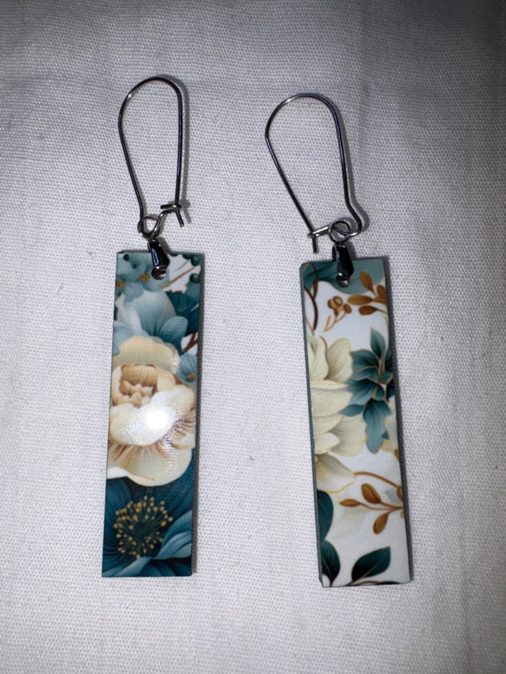 Floral earrings